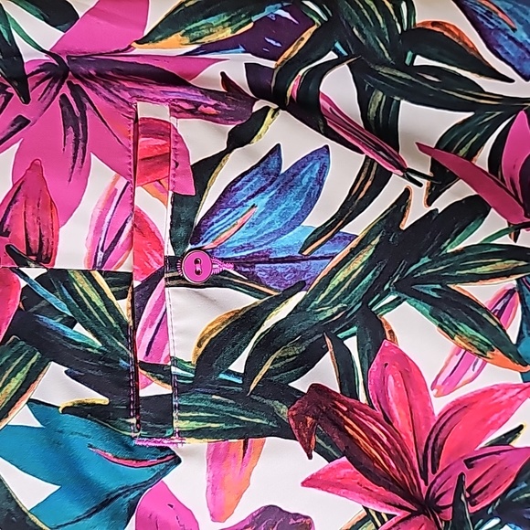 Lady Hagan Tropical Floral Golf Skirt/ Skort EUC Size 16 - Picture 9 of 11